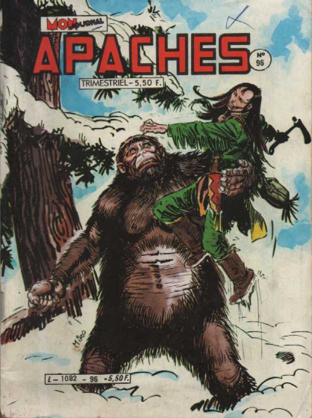 Scan de la Couverture Apaches n 96